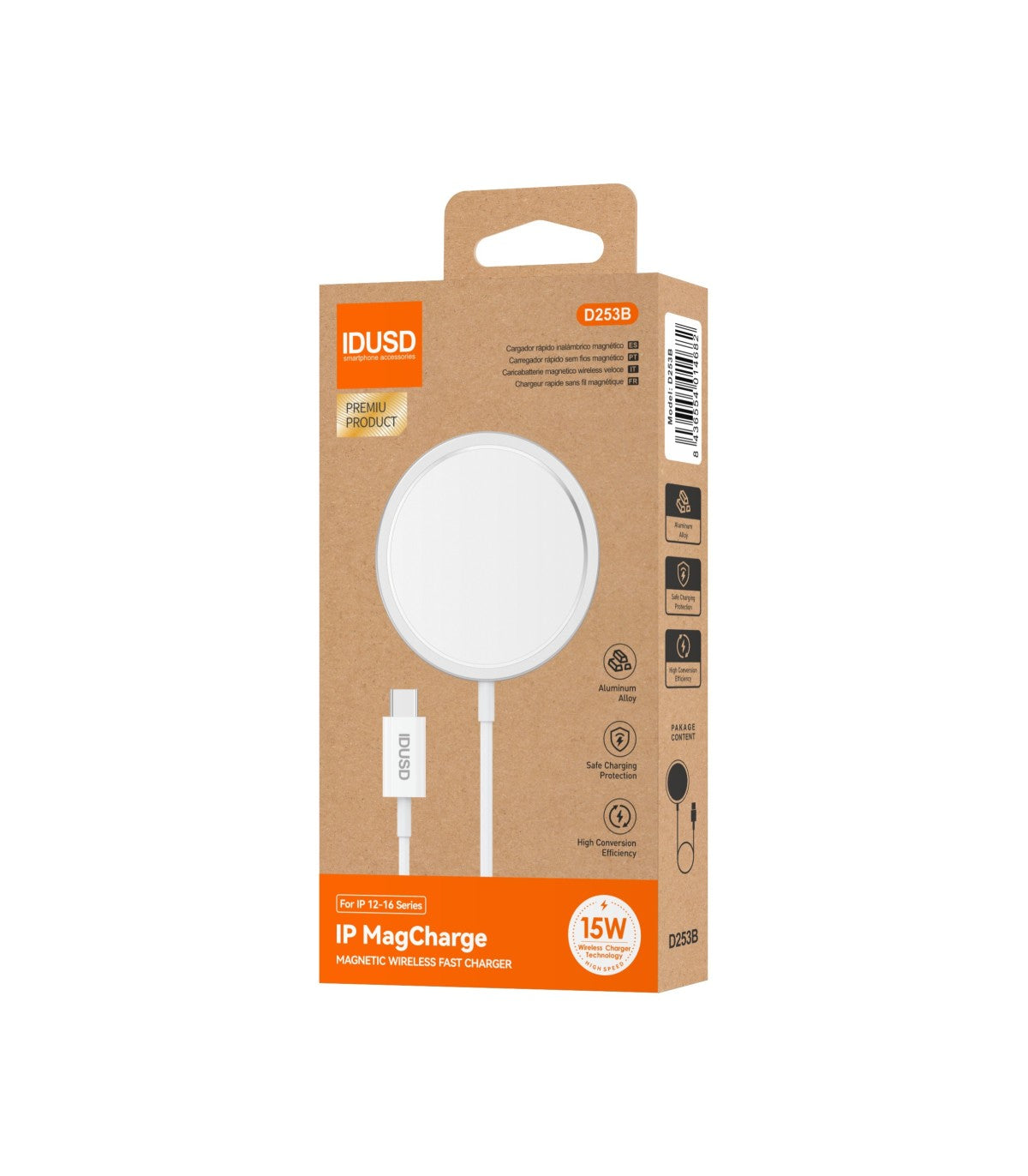 CARGADOR MAGNÉTICO 15W
