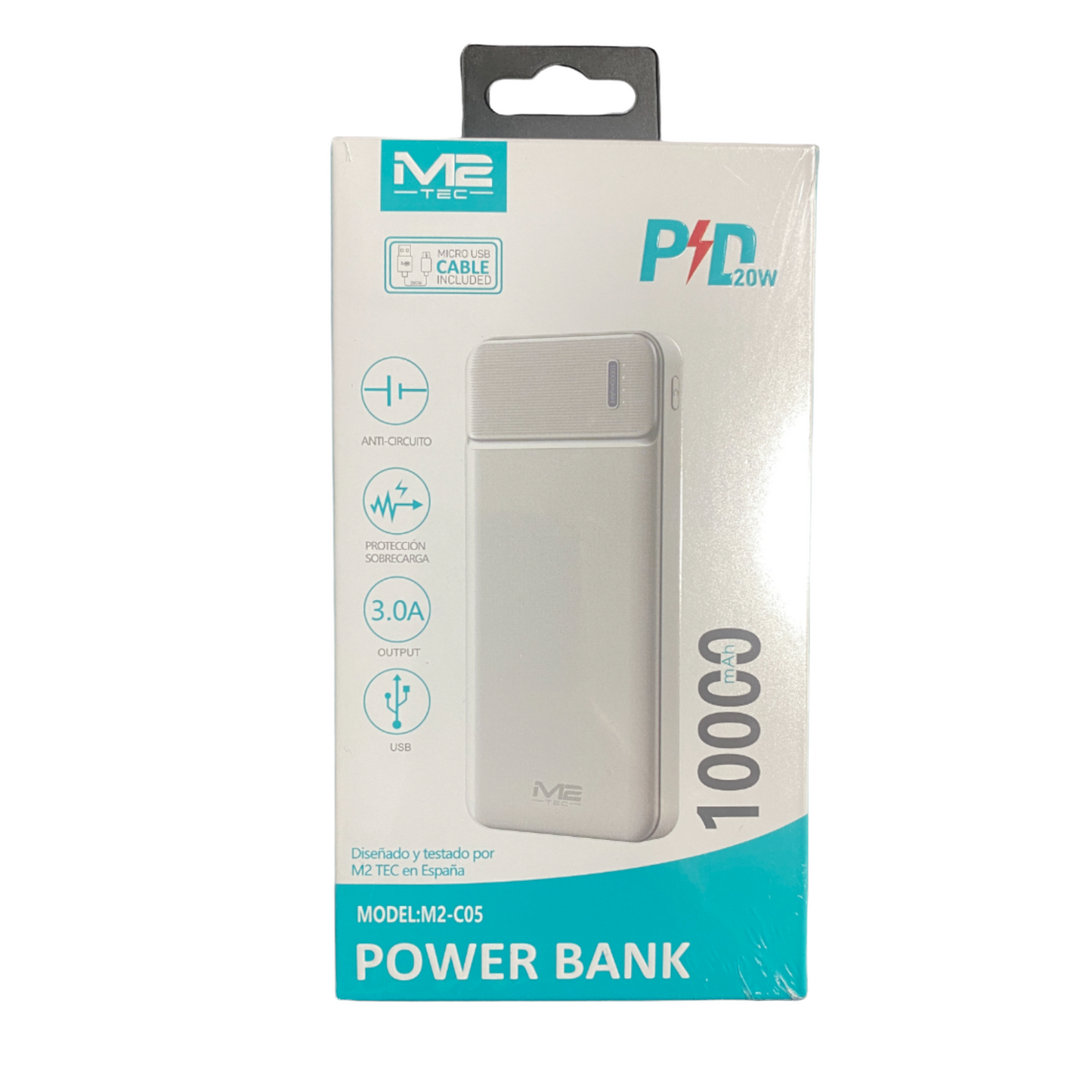 M2-TEC M2-C05 POWER BANK 10000 mAh