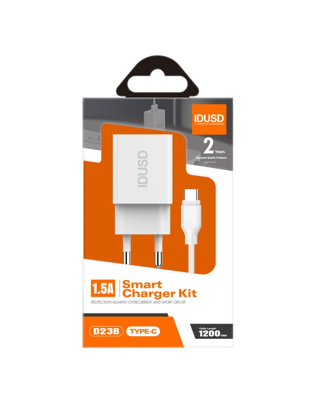 IDUSD CARGADOR 1.5A TIPO C