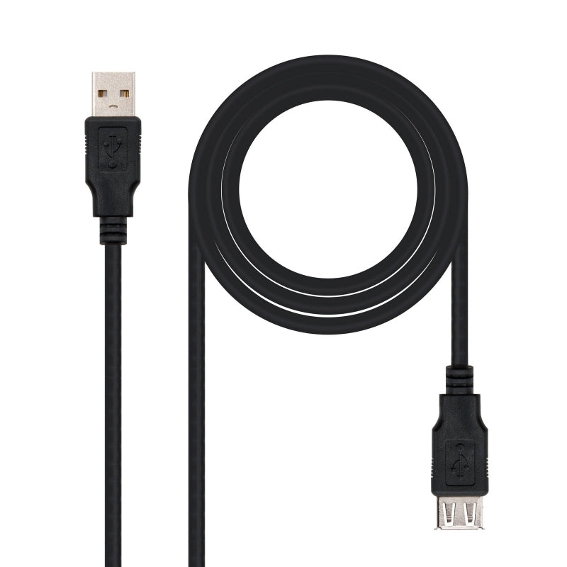 NANO CABLE USB 2.0, TIPO A-M-A-H 3m