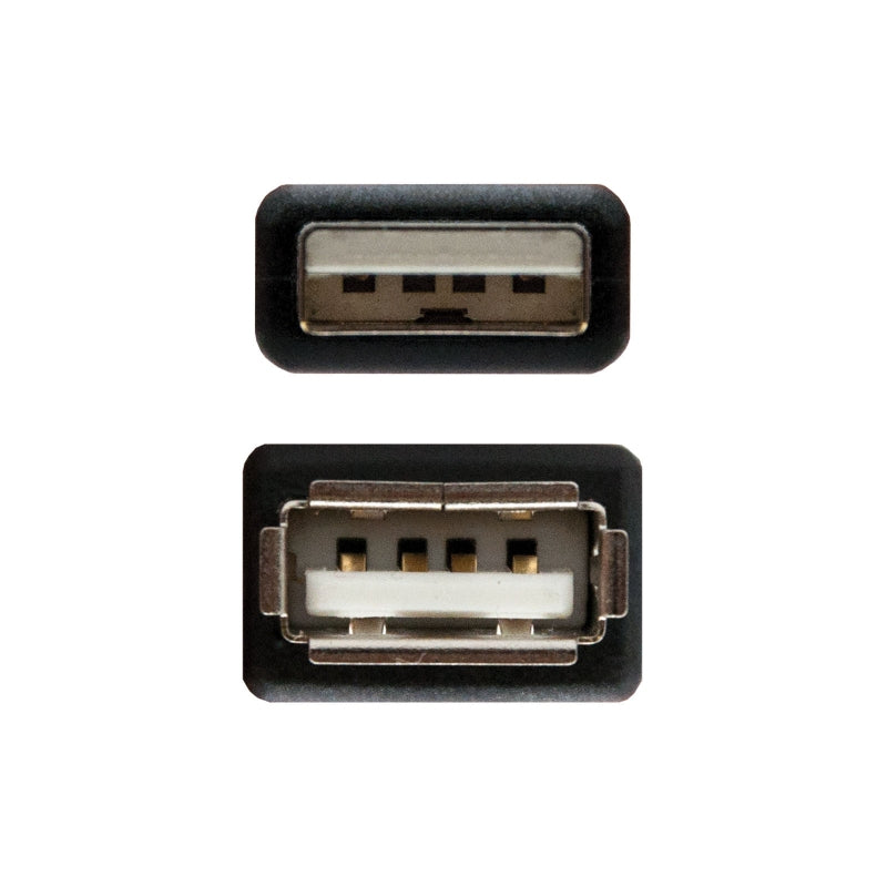 NANO CABLE USB 2.0, TIPO A-M-A-H 3m