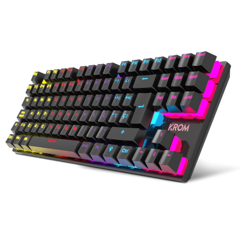 KROM KASIC TECLADO RAINBOW