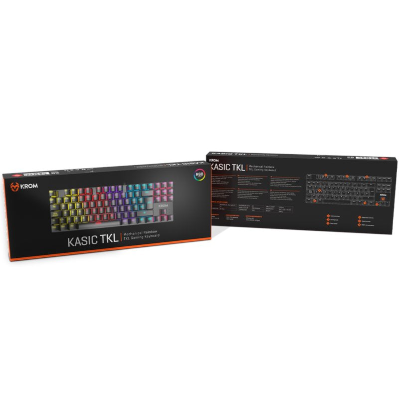 KROM KASIC TECLADO RAINBOW