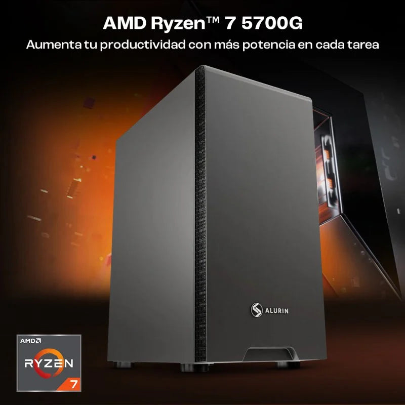 PC AMD Ryzen 7 5700G/16GB/500GB SSD + W11 Home