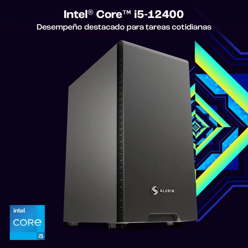 PC Intel Core i5-12400 / 16GB / 500GB SSD + W11 Home