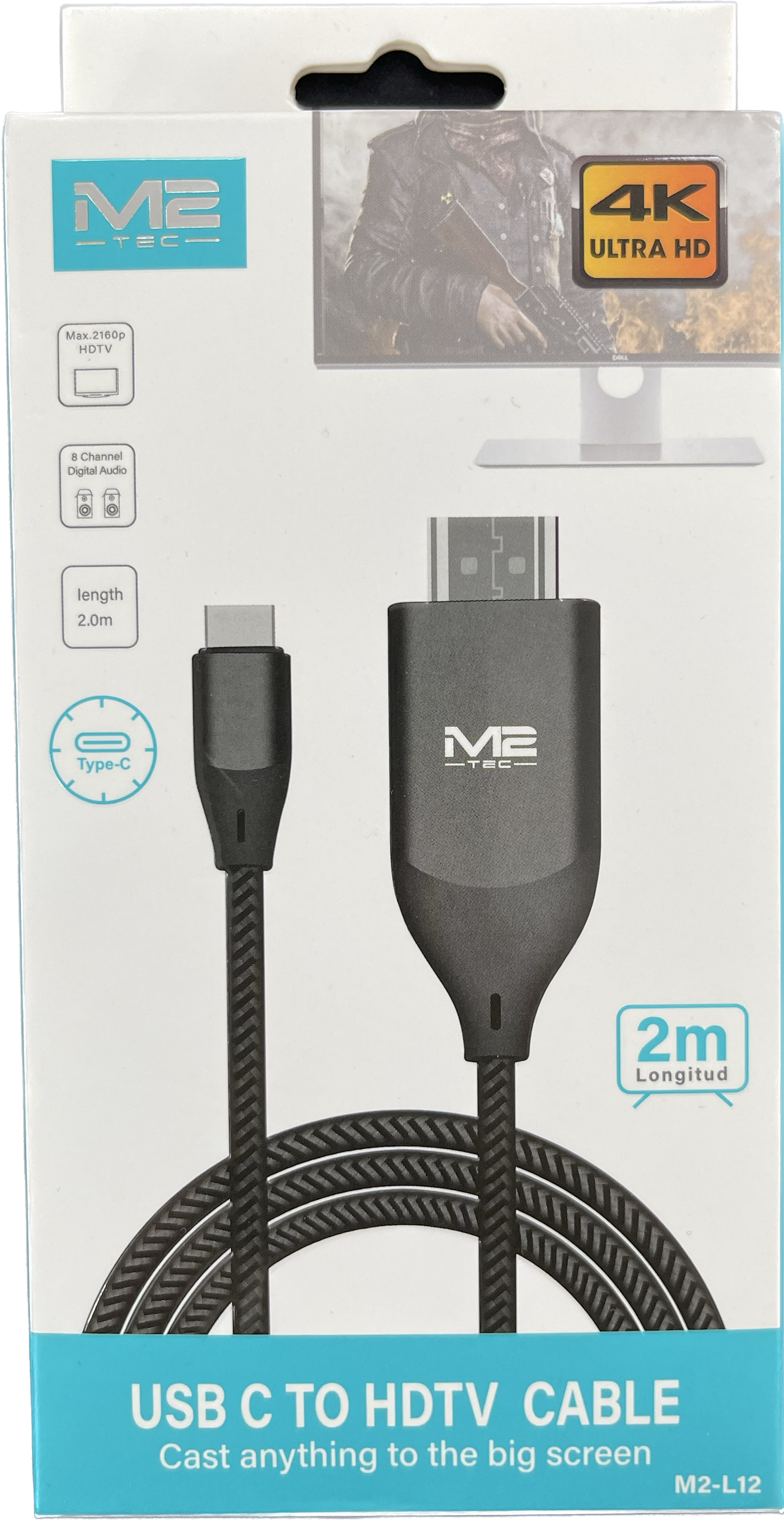 M2 TEC M2-L12 USB C TO HDTV