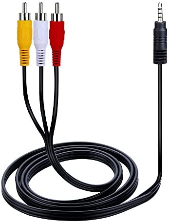 CABLE 3,5MM A 3RCA 1,5M