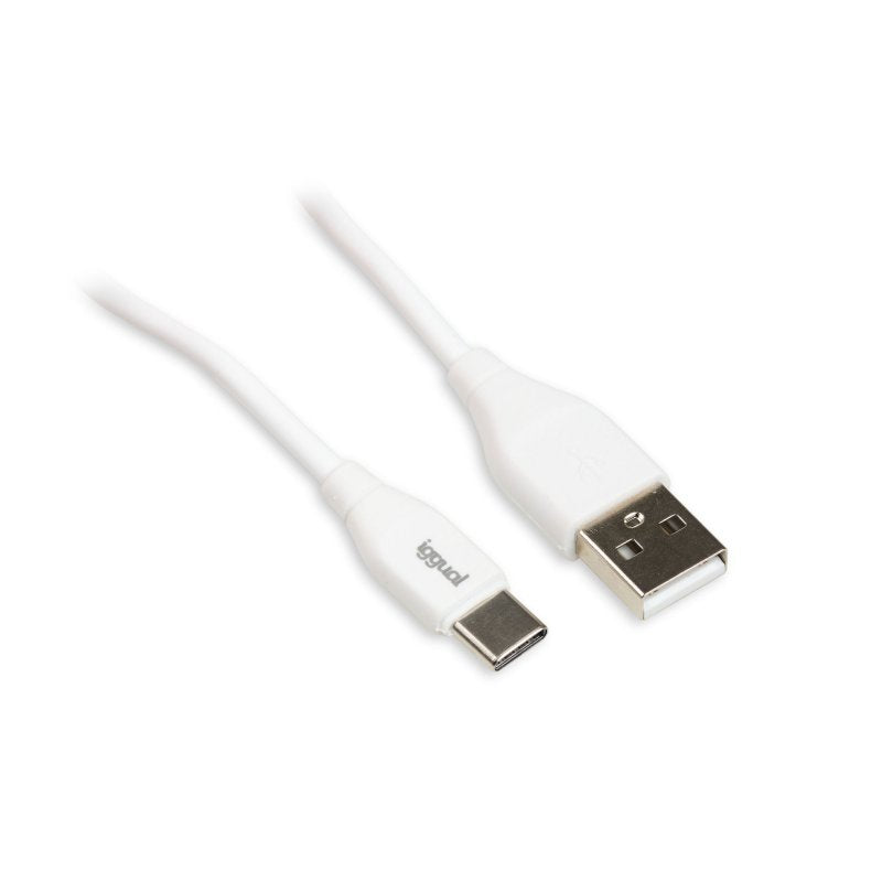 IGGUAL CABLE USB-A-USB-C 1M