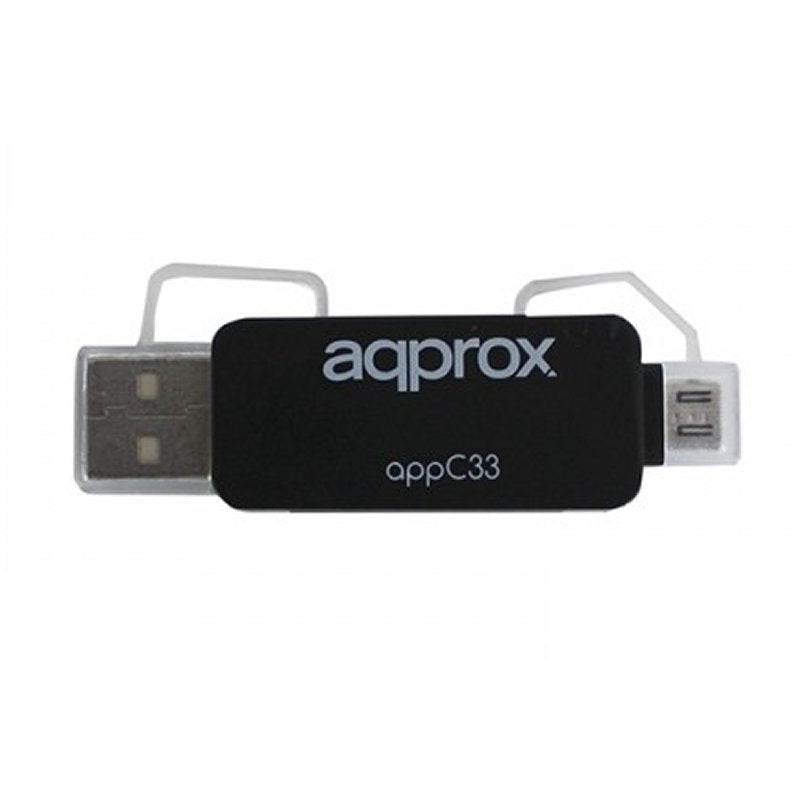 APPROX APPC33 ADAPTADOR MICRO USB SD/SD/MMC A USB/MICRO