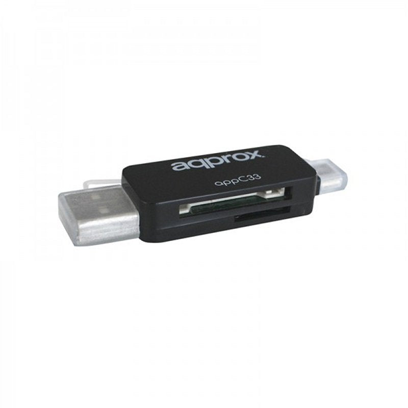 APPROX APPC33 ADAPTADOR MICRO USB SD/SD/MMC A USB/MICRO