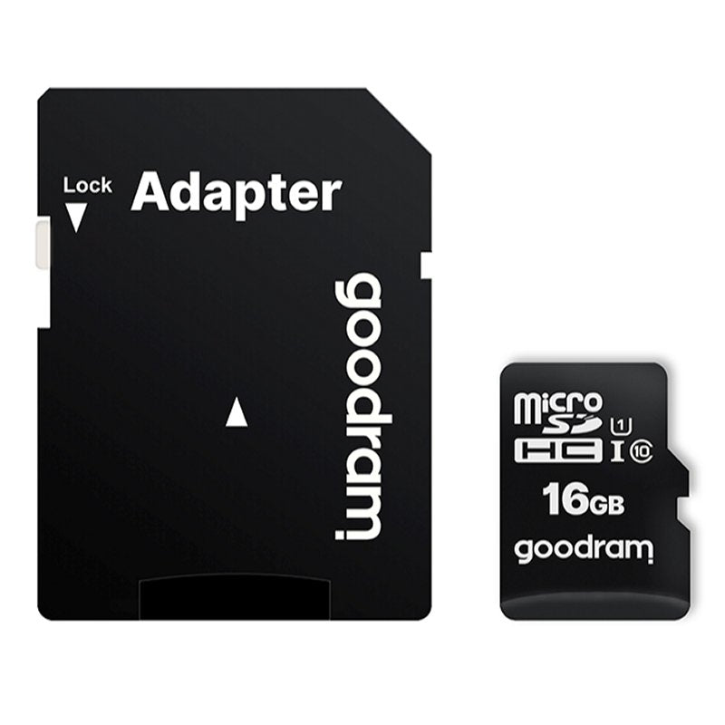 GOODRAM TARJETA MICRO SD 16GB CLASE 10