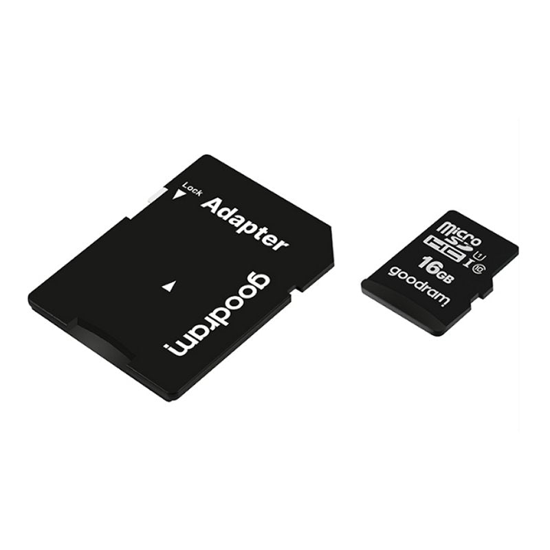 GOODRAM TARJETA MICRO SD 16GB CLASE 10