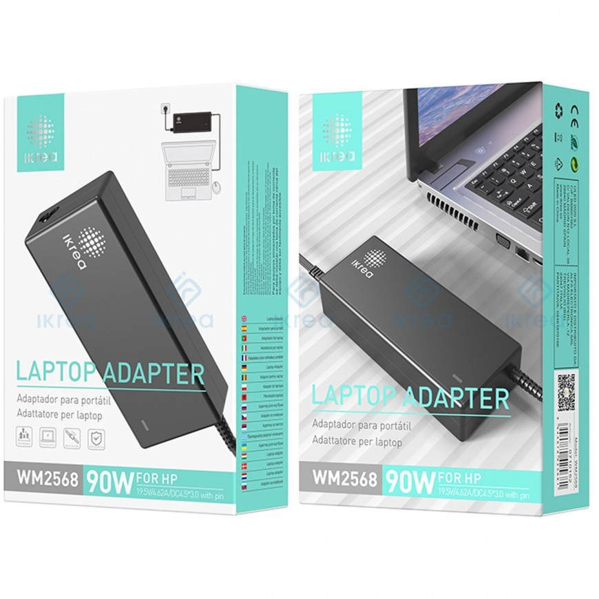 Cargador para portátil HP 90W